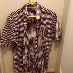 Fred Perry Button Up Short Sleeve